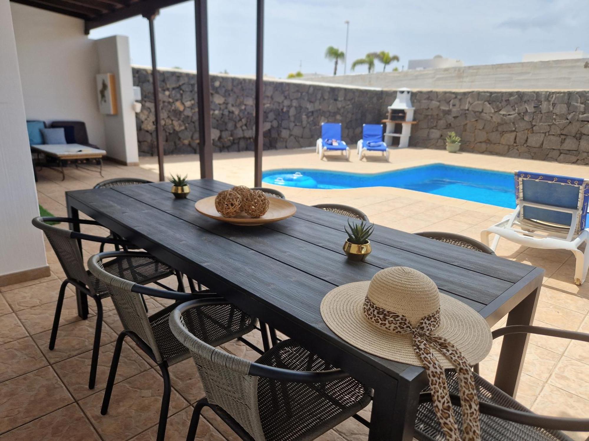 Villablanca Mar Heated Private Pool In A Charming Retreat Of Serenity Playa Blanca  Exterior foto